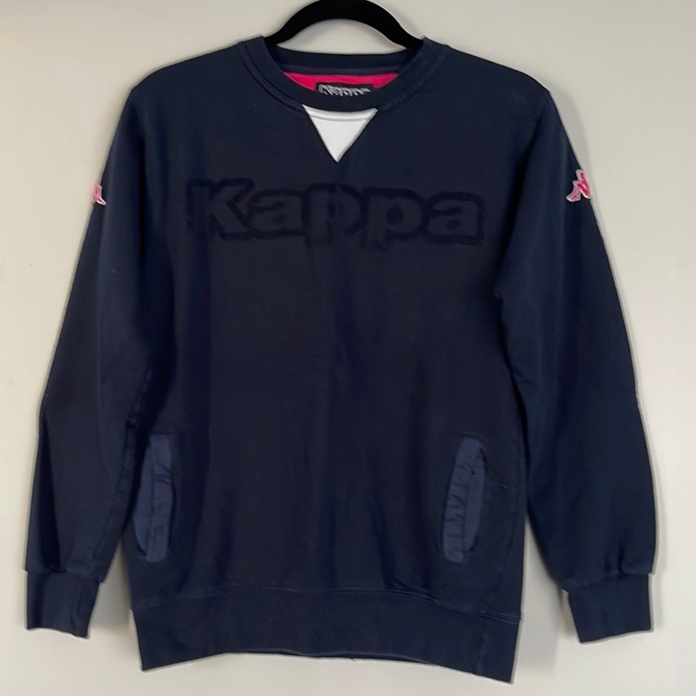 Kappa Pullover Sweatshirt Size Youth XL/14 Womens XS
